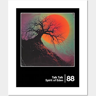 Spirit of Eden - Minimal Style Graphic Artwork Posters and Art